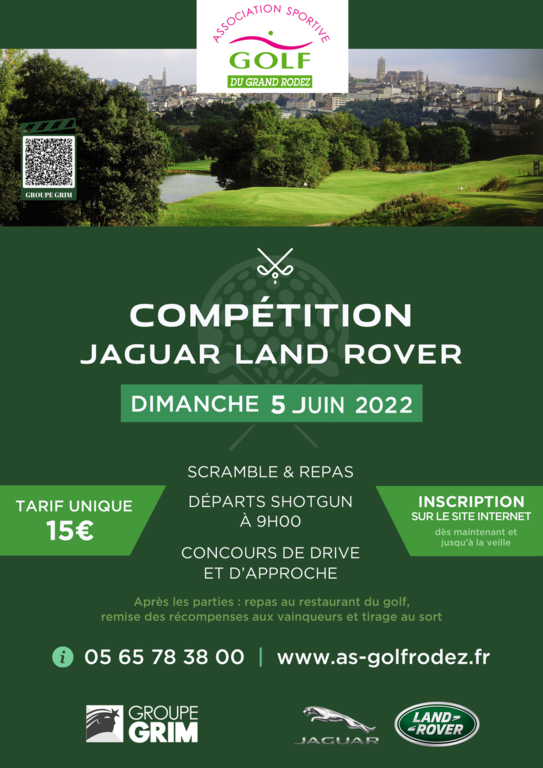 Compétition JAGUAR & LAND ROVER du 5 JUIN
