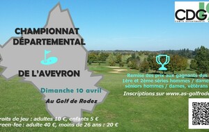 CHAMPIONNAT DEPARTEMENTAL DE L'AVEYRON