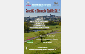 Compétition Toyota Lexus Cup 2022 du 2 juillet SCRAMBLE