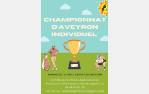 CHAMPIONNAT DÉPARTEMENTAL INDIVIDUEL
