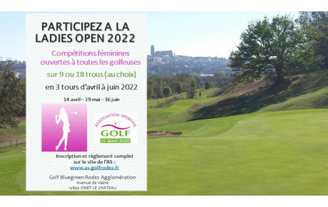 Résultats de la Ladies Open 2022