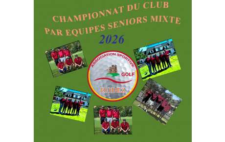 Inscriptions au Championnat par équipes Séniors - 2026